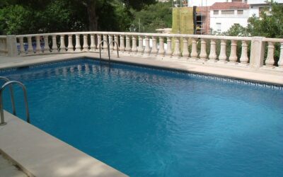 Remate de piscina modelo plano
